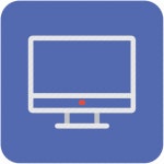 Display screen, lcd, led, monitor, tv icon - Download on Iconfinder
