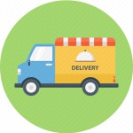 Delivery, food, food delivery, food truck, truck icon - Download on Iconfinder