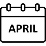 April, calendar, easter date, easter day icon - Download on Iconfinder
