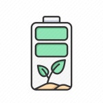 Ecology, battery, power, energy, green, eco, environment icon - Download on Iconfinder