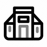 College, building, school, university, city, architecture icon - Download on Iconfinder