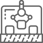 Conveyor, engineering, manipulator, production, robotic icon - Download on Iconfinder