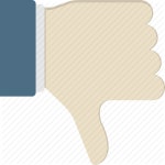 Dislike, down, down vote, thumbs, thumbs down icon - Download on Iconfinder