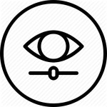 Enhancement, eye, image, image enhancement, image processing, red icon - Download on Iconfinder