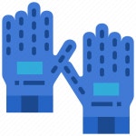 Vr, gloves, metaverse, simulation, cyberspace, innovation, technology icon - Download on Iconfinder