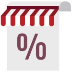 Discount, document, ecommerce, percentage, sale, shop, store icon - Download on Iconfinder