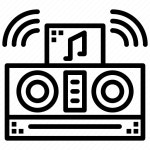 Adult, box, dance, joy, music, new, social icon - Download on Iconfinder
