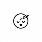 Sleep, rest, emoji, face icon - Download on Iconfinder