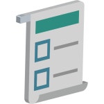 Checklist, list, memo, pen, shopping list icon - Download on Iconfinder