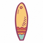 Board, sport, summer, surf, surfing icon - Download on Iconfinder