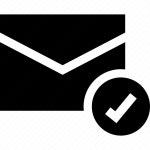 Check, email, mail, sent icon - Download on Iconfinder