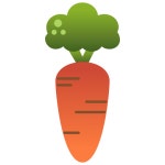 Carrot, healthy, orange, organic, root icon - Download on Iconfinder
