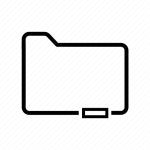 Document, file, folder, minus, unselect icon - Download on Iconfinder