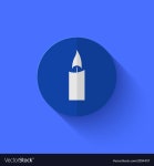 Modern flat blue circle icon Royalty Free Vector Image Modern flat blue circle icon vector image on VectorStock