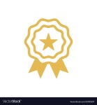 Star badge icon design template Royalty Free Vector Image Star badge icon design template vector image on VectorStock