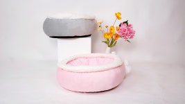 저도 추위를 느껴요! 초극세사 원단으로 겨울에 더욱 따뜻하게! 팟 하우스