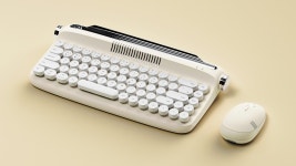 [누적 4.5억] 완벽한 성능의 충전식 레트로 키보드! 마우스도 준다고? by 주식회사 엑토