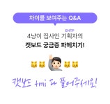 화장실 아래 쏙! 캣보드 l 누가 몇 번 화장실 갔는지 알려준다고?