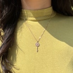 [평점5.0]행운의 문을 여는 열쇠,100년의 내공이 담긴 단청열쇠목걸이