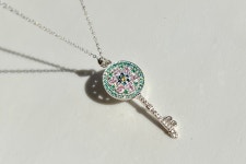 [평점5.0]행운의 문을 여는 열쇠,100년의 내공이 담긴 단청열쇠목걸이