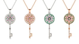 [평점5.0]행운의 문을 여는 열쇠,100년의 내공이 담긴 단청열쇠목걸이