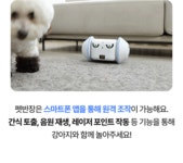 [테크위크]노즈워크놀이/짖음완화 앱 연동 펫 스마트 케어 로봇-펫반장 by 주식회사 디로펫