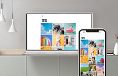 우리집 어디서든 모니터와 티비로 변신하는 마법같은 모니터, 룸앤스타일 by LG전자 ((주)혜지시스템)