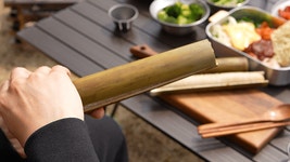 캠핑 일회용 밥 그만드세요! 궁극의 고소함, 겉바속촉 대통밥을 소개합니다 by (주)이안스푸드글로벌