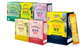 주식회사탐라에프앤디 | [당류 0%] 민화 에디션 콤부차 여섯가지 다양한 맛과 톡톡 쏘는 탄산감 by 주식회사 에프엔디