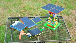 친환경 태양광 에너지를 더 재미있게 배워요ㅣ레고형 솔라브릭 태양광 충전기