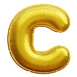 Alphabet C 3D Icons - Free Download in PNG, glTF