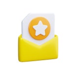 Envelope Star Design Assets - Free Download in SVG, PNG, BLEND, GIF | IconScout