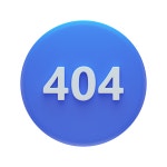 Error 404 Bot 3D Icons - Free Download in PNG, glTF