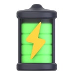 Full Battery 3D Icons - Free Download in PNG, glTF