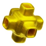 Gold Pattern 3D Icons - Free Download in PNG, glTF