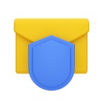 Premium Secure mail 3D Illustration download in PNG, OBJ or Blend format