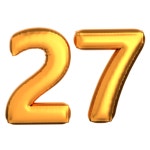 Number 27 11732479 Design Assets - Free Download in SVG, PNG, BLEND, GIF | IconScout