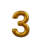 Digit Three 3D Illustrations Designs, Images, Vectors, HD Graphics
