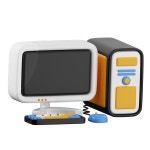 Pc Coding 3D 일러스트레이션들 - 무료 다운로드 (PNG, BLEND, FBX, glTF) | IconScout