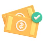 Done Payment 3D Illustrations Designs, Images, Vectors, HD Graphics