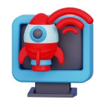 스킨루에 | Rocket Launch 3D Icons - Free Download in PNG, glTF