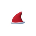 Premium Santa Hat 3D Icon download in PNG, OBJ or Blend format