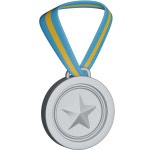 Medal Silver Design Assets - Free Download in SVG, PNG, BLEND, GIF | IconScout