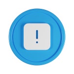 User Exclamation Mark Circle 3D Illustrations - Free Download in PNG, glTF