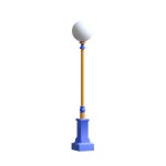 Premium Street Light 3D Illustration download in PNG, OBJ or Blend format