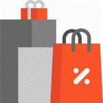 Bags, blackfriday, discount, shopping icon | Icon search engine Black Friday by Daniel Revenco