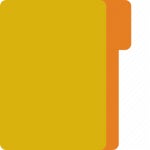 Folder, editor, collection icon