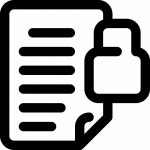 Data, document, file, lock, protection, safety, security icon - Download on Iconfinder