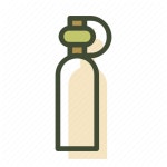             Bottle, fit bottle, reusable bottle, zero waste icon             Eco, bio and zero waste by Bocko    