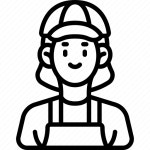 Female, woman, career, profession, job, avatar, mechanic icon - Download on Iconfinder